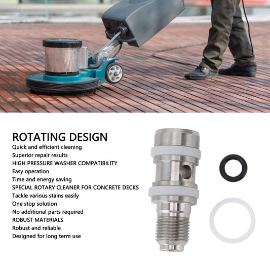 ya 26 Pressure Washer Flat Surface Cleaner Concrete Decks Swivel Repair