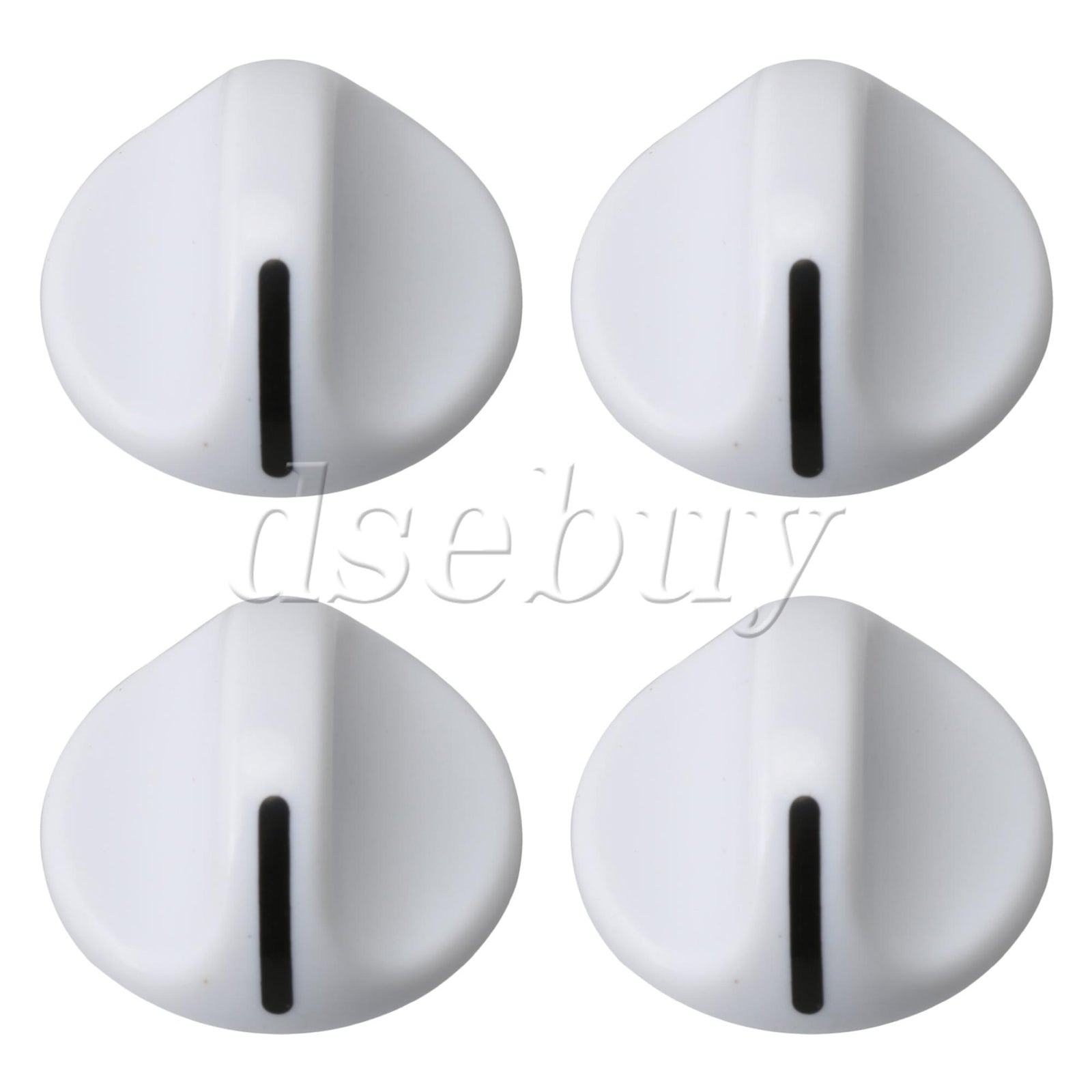 ya 26 4 Pieces Plastic Dryer Timer Knob Part White 131666604 Replacement for Crosley