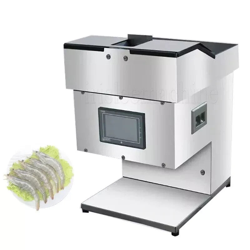 ya 26 Commercial Shrimp Peeler Machine Shrimp Back Open Cutting Butterfly Shrimp 220V