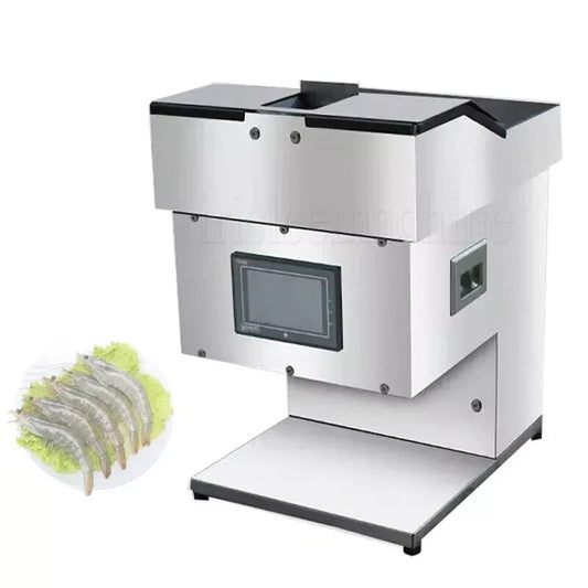 ya 26 Commercial Shrimp Peeler Machine Shrimp Back Open Cutting Butterfly Shrimp 220V
