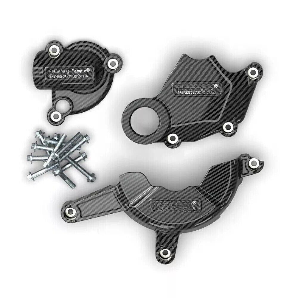 ya 1 7.4 Carbon fiber engine cover for Ducati 1198 (2007-2011-)