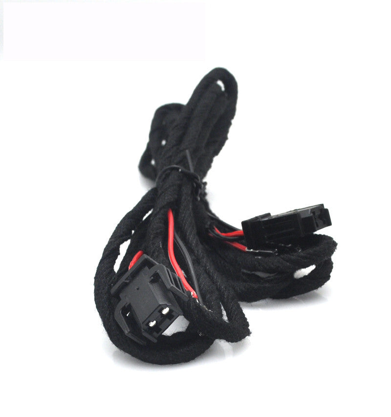 ya 5 8.7 2x Retrofit Door waring light Cable harness for Audi A4 B8 A6 A3 8p 8v q7 A7 q7