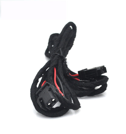 ya 5 8.7 2x Retrofit Door waring light Cable harness for Audi A4 B8 A6 A3 8p 8v q7 A7 q7
