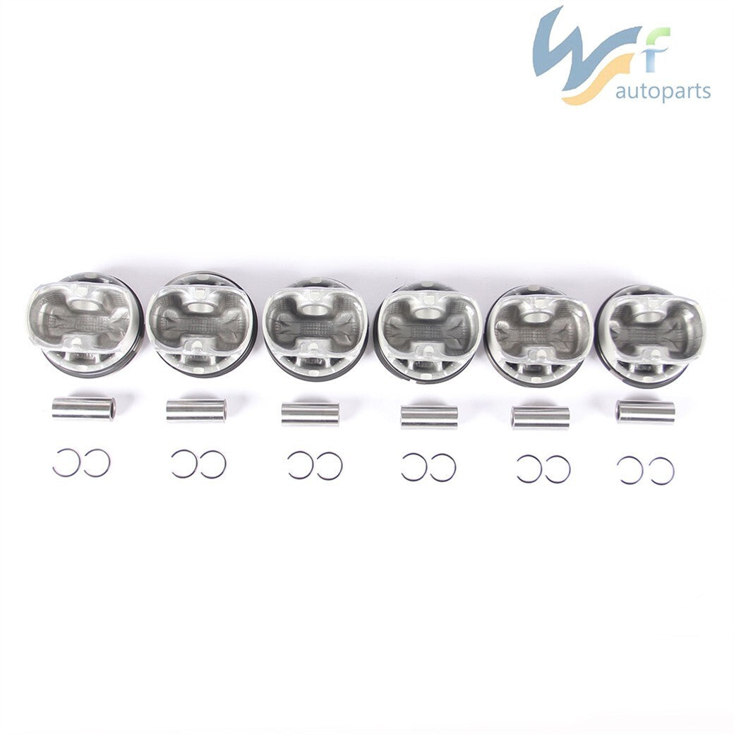 ya 3 6.25.2 2.5L Piston & Ring Kit ¦Õ 20mm Kit Fit for BMW 325i 525i X3 Z4 N52 2.5i 2.5si
