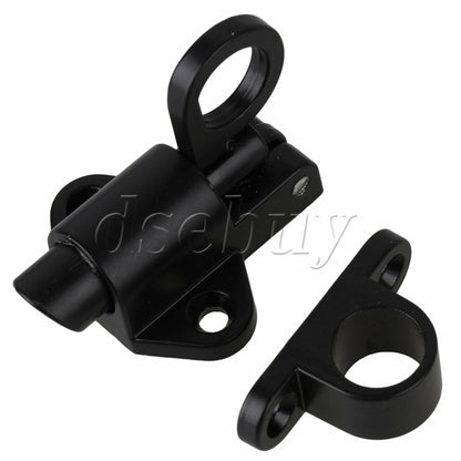 ya 14 2 Pieces Black Self Closing Latch Bolt Furniture Accessories for Door Hardware