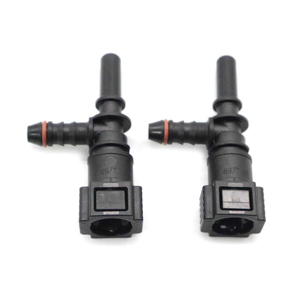 ya 5 8.7 Tee Connector Fuel Line Fitting Connecting Tube 6mm Female 7.89mm ID6 Female 2