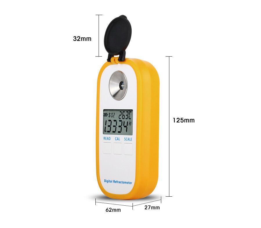ya 26 Portable Digital Brix Reactometer 0~94% uit Juice Honey Sugar Tester Meter