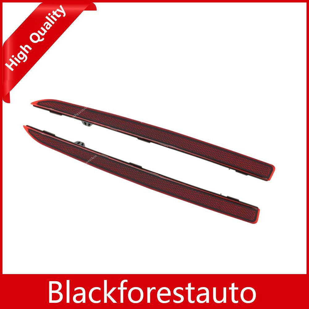 ya 27 6.21 Pair Rear Reflector Red Right+Left Fit For 2013 2014 15 16 17 for Lincoln MKZ/Hybrid