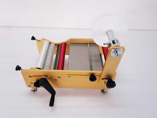 Manual labeling machine, semi-automatic labeling machine, hand labeling machin T