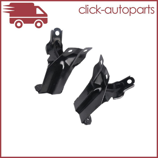 ya 27 6.21 1Pair for Volvo S60 V60 Cross Country XC60 S80 XC70 LH&RH Radiator Bracket Black