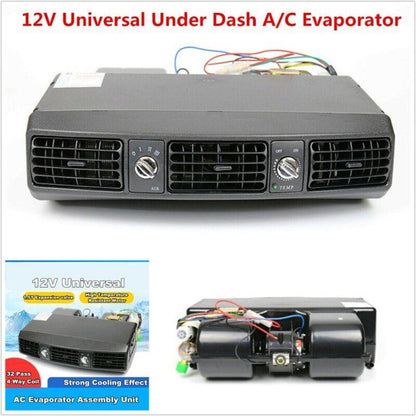 ya 5 8.7 12V Universal Car Truck A/C Underdash Evaporator Air-Conditioning Cooling System