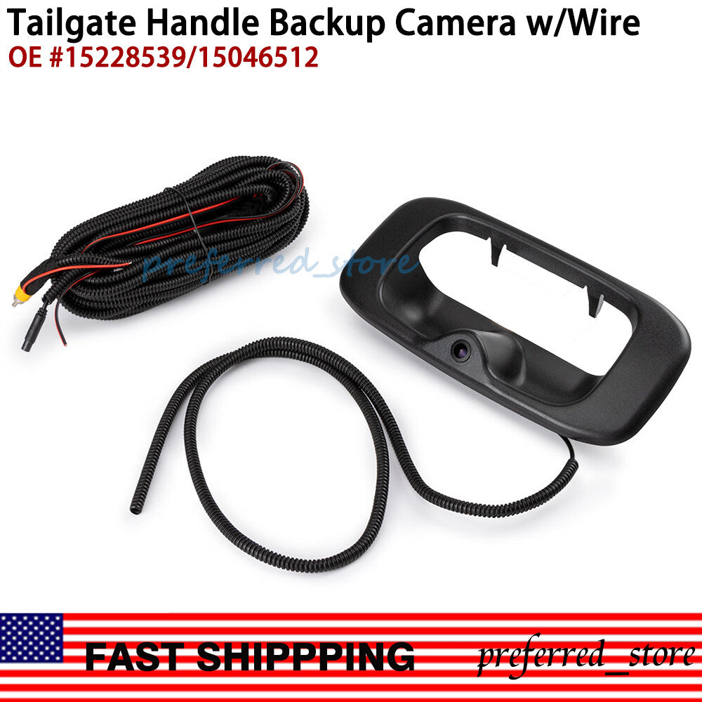 ya 9 6.5 Rear Tailgate Handle Backup Camera 15228539 for Chevy for Silverado for GMC Sierra 99-06