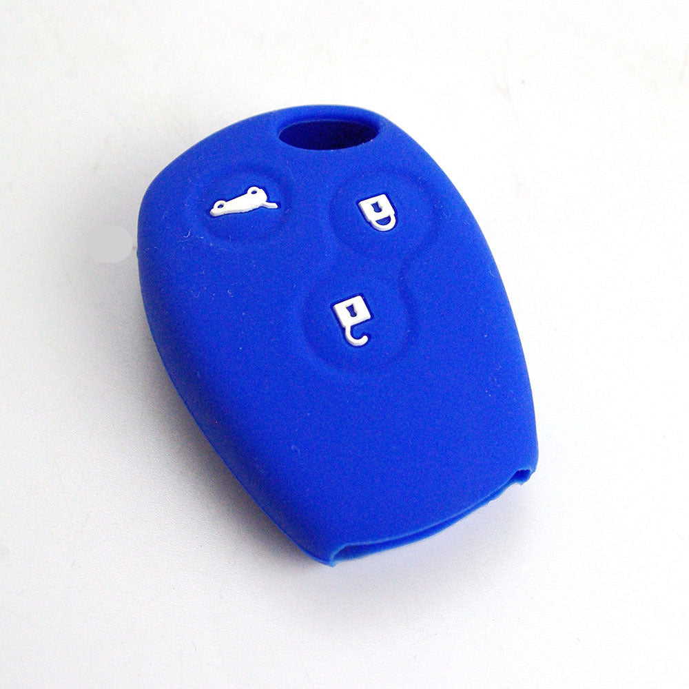 ya 5 8.7 Silicone Key Cover Shell 3 Buttons for Renault Megane Kangoo Espace Remote key
