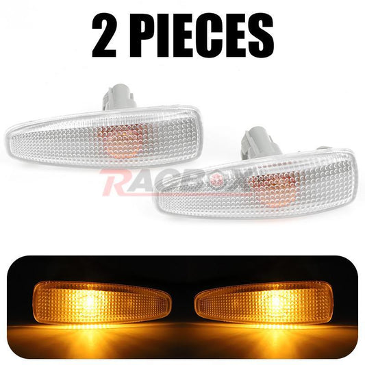ya 12 5.22.2 Pair Side Fender Signal Light Lamp for Mitsubishi Lancer for Outlander Sport RVR ASX