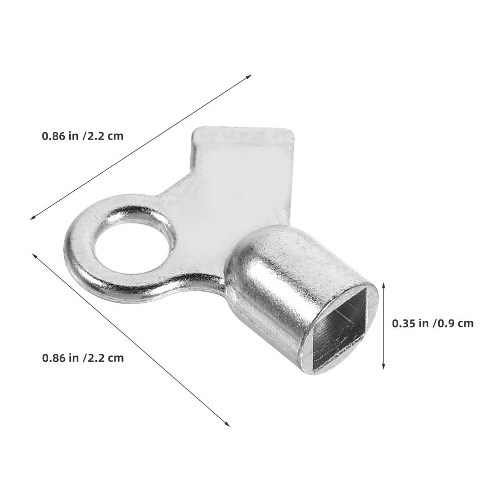 ya 14 12pcs Radiator Bleed Valve Key Set: Metal Small Square Keys for Bleeding Air