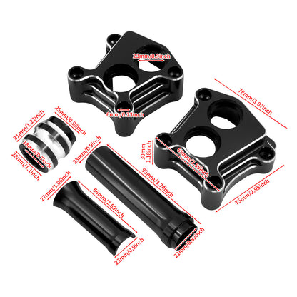 ya 5 8.7 CNC Engine Pushrod Tube Lifter Tappet Block Cover for Harley Touring Twin Cam