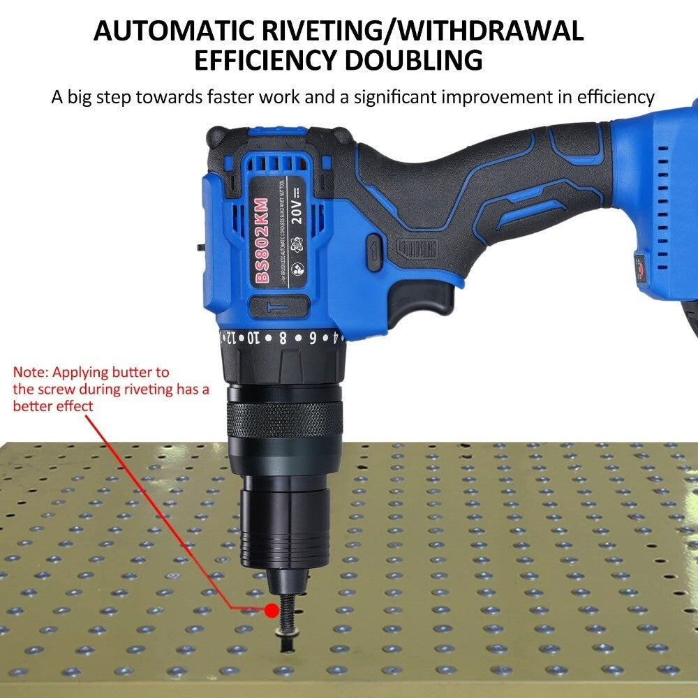 ya 14 Electric Pull Rivet Nut hargeable Full-automatic Cap Pulling Tools
