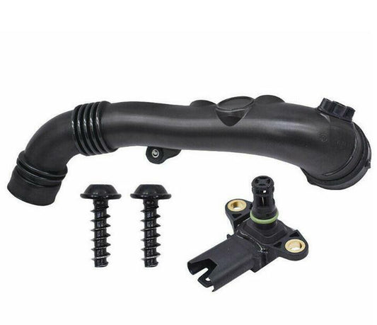 ya 1 7.1 New Intake Hose Intercooler Hose to Throttle Housing for BMW E82 E90 135i 335i