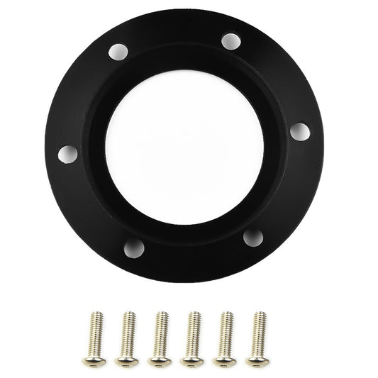 ya 8 5.27 For MOMO/NRG Steering Wheel Ring Button Center Black Replaces