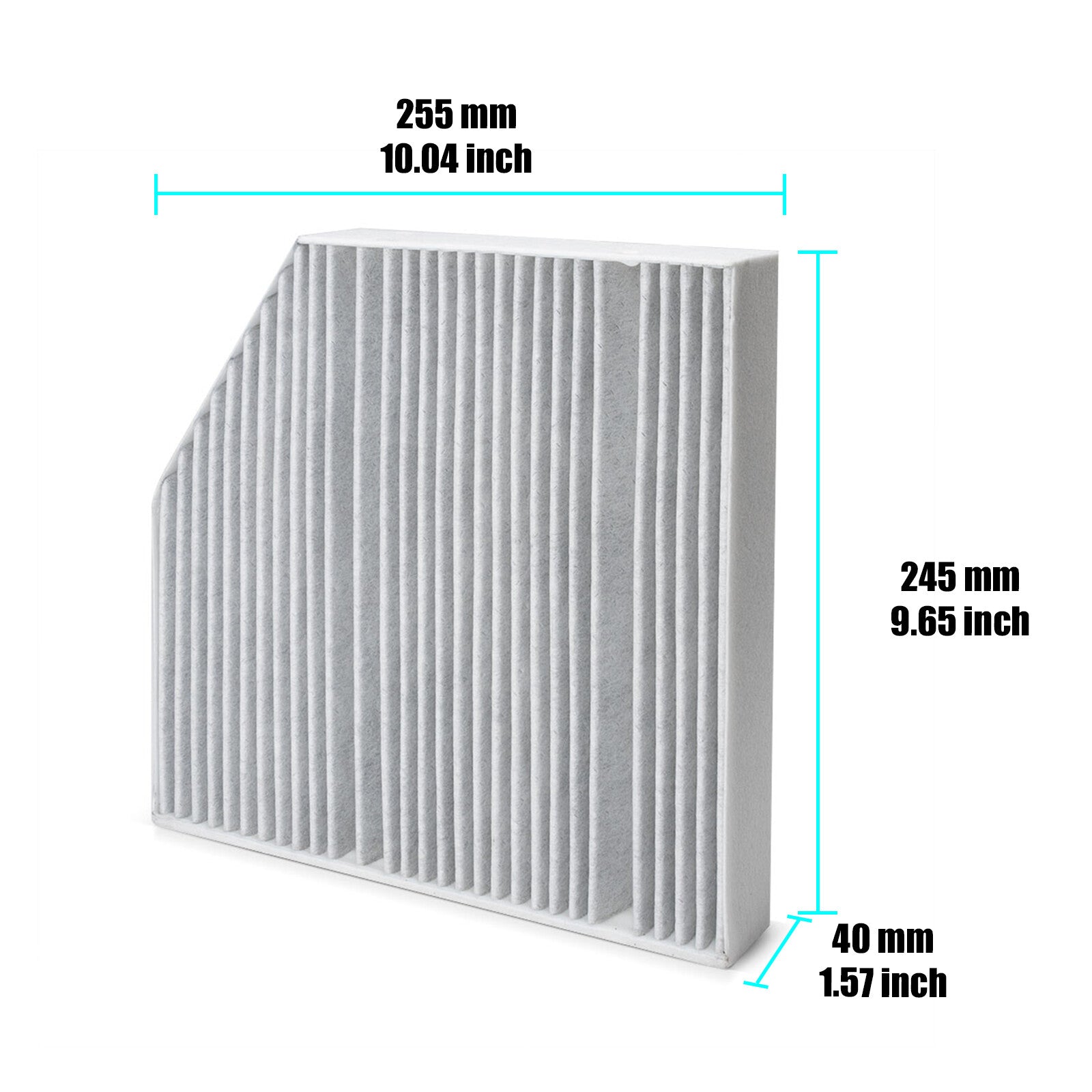 ya 1 7.3 1PCS A2058350147 Cabin Air Filter for Mercedes-benz E53 E63 AMG 2019 2020-2023