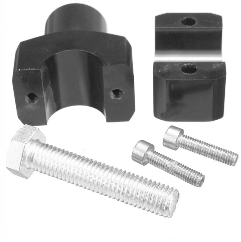 ya 5 8.7 2pcs Motorcycle 1 Inch Handlebar Riser Mount Aluminum Alloy Suitable for Most Cruisers Bobber Chopper