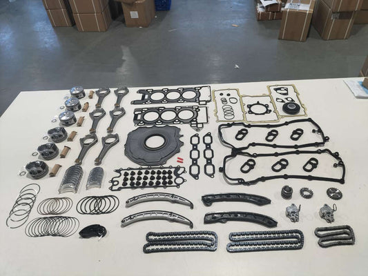 ya 11 10.28 AJ133 5.0L Engine Overhaul Rebuild Kit w/ Rod & Timing for Jaguar Ranger fo