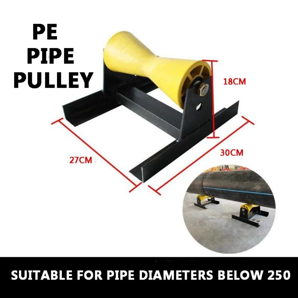 ya 26 PE Pipe with Wheels Tug 315 Roller Bracket Welding Pipe Hosting Tool