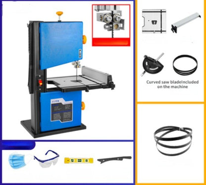 ya 26 8 Inch Woodworking Band Saw Machine Desktop Electric Wire Saw Machine 350W