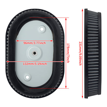 ya 5 8.7 Air Filter Gray Element Replacement FIt for Harley Touring 17-25 Softail 18-2025
