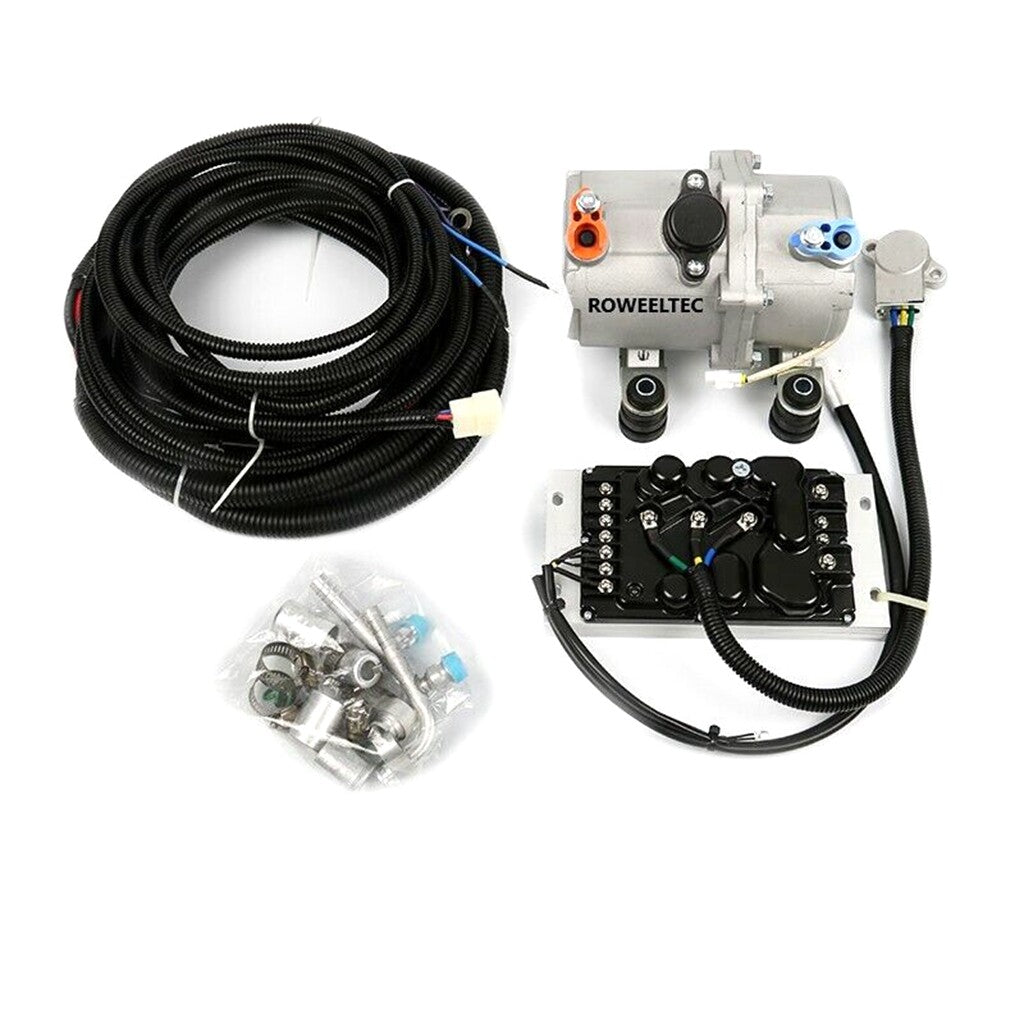 ya 26 8.1 12V 24V Electric Compressor Set for AC Air Conditioning Car Truck Bus Auto Newe