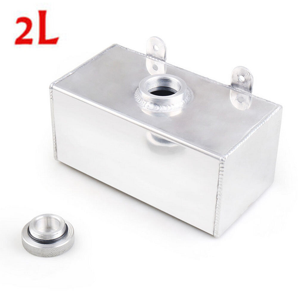 ya 27 6.21 2L Aluminium Polished Windscreen Washer Bottle Intercooler Spray Tank With Cap