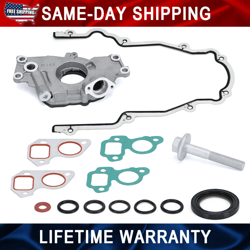 ya 9 6.4 LS High Volume Oil Pump Kit W/ Gaskets Balancer Bolt For GM LS 4.8 5.3 5.7 6.0