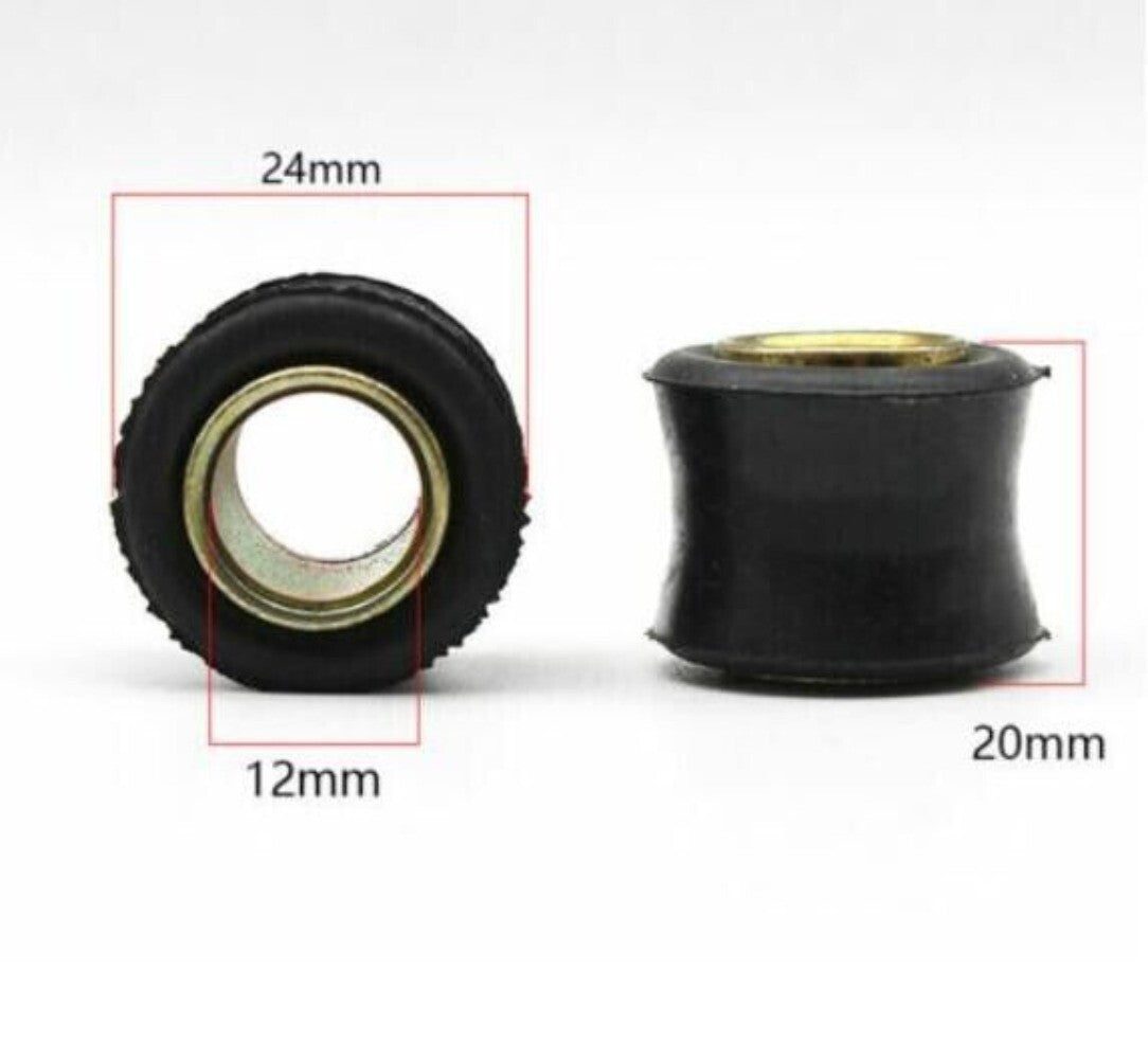 ya 5 8.7 2X Motorcycle Rear Shock Absorber Rubber Bush Ring Bike Spare Part 12mm