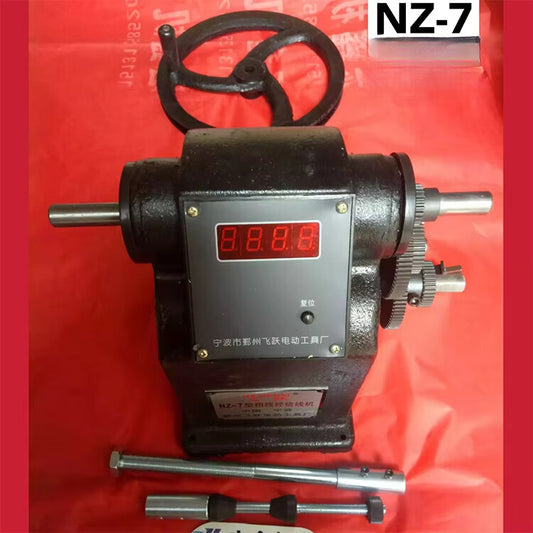 Coarse Wire Diameter Electronic Display Counting Hand Winding Machine Motor Coil