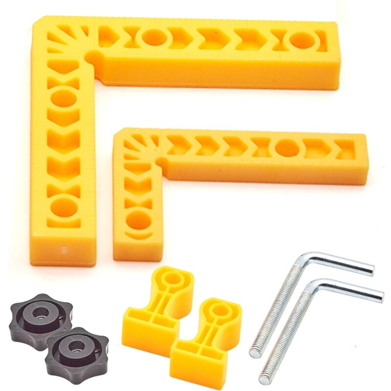 ya 25 90 De  Positioning Squares Corner Clamps for Woodworking Clamp