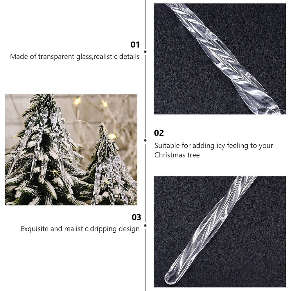 ya 25 36 Pcs Decoration Or ments Hanging Pendants for Tree Ice 