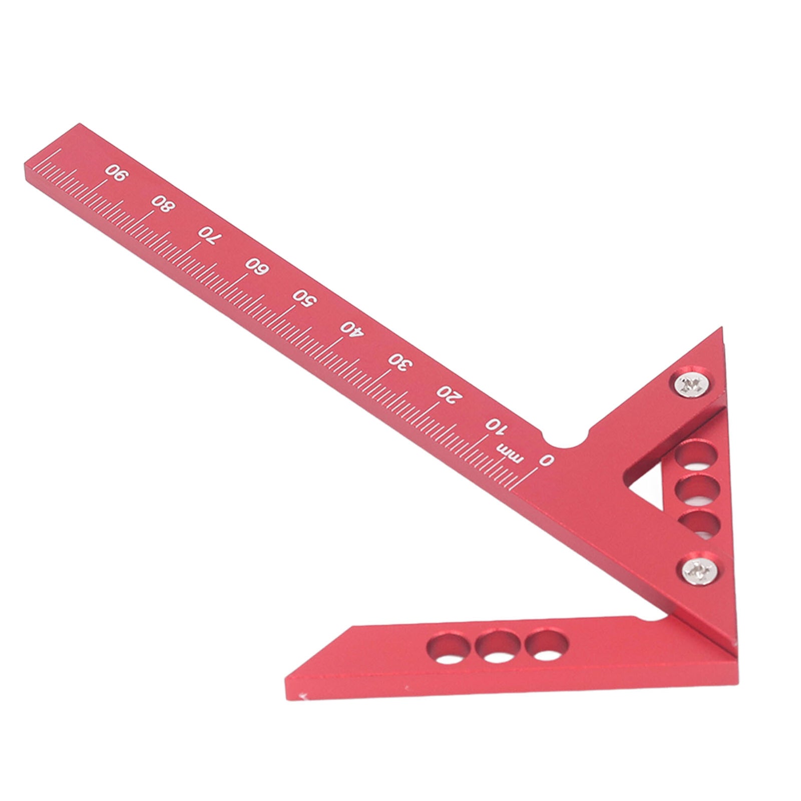 ya 14 Center Line Scriber Aluminum Alloy Center Finder 45¡«Angle Scribing Gauge