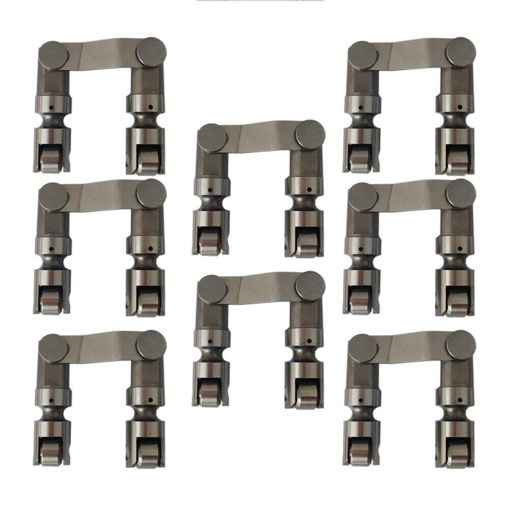 ya 2 7.15 RACING RETROFIT SOLID ROLLER LIFTERS FOR BBC GM for Chevy 396-502 VERTICAL LINK BAR.