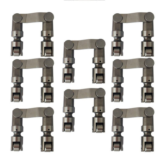 ya 2 7.15 RACING RETROFIT SOLID ROLLER LIFTERS FOR BBC GM for Chevy 396-502 VERTICAL LINK BAR.