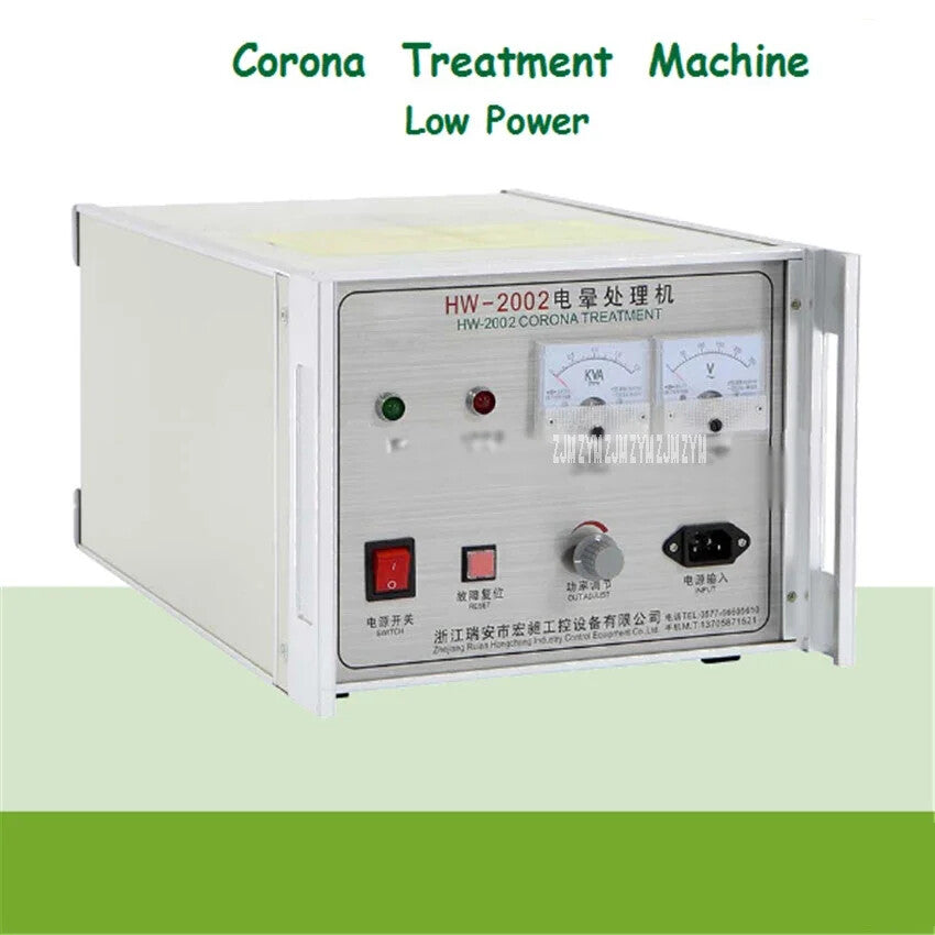 ya 26 HW-2002 Surface Coro Treatment Machine For PP PE PS Film 8-25 Khz Output