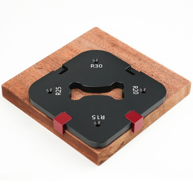 ya 17 Round Corner Jig Templates Round Corner Jig Radius R20 25 R30 Routers