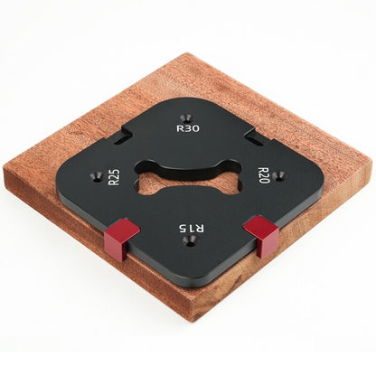 ya 17 Round Corner Jig Templates Round Corner Jig Radius R20 25 R30 Routers