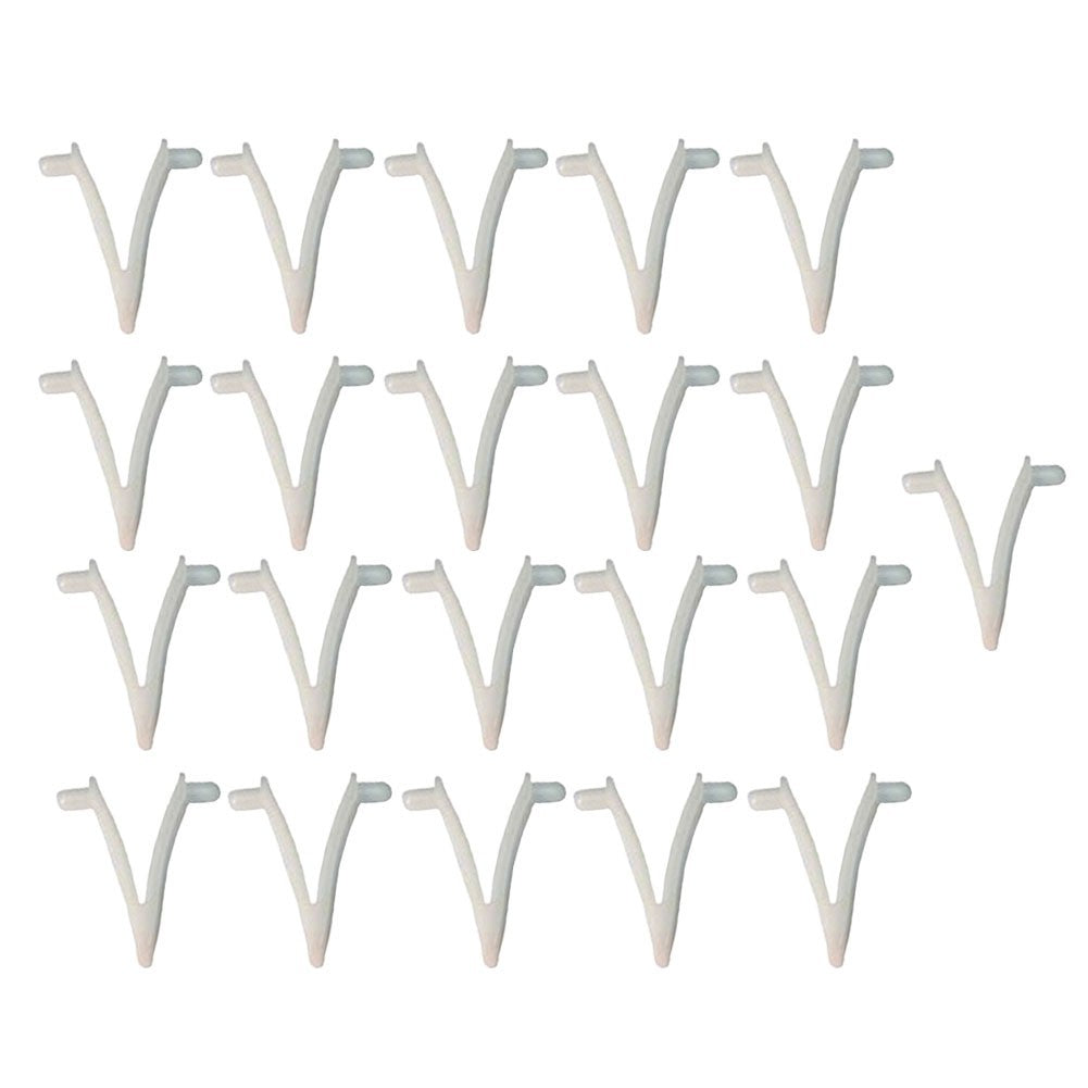 ya 14 Replacement Pool V Clips 21 Pack Securely Connect Pool Brushes to Poles
