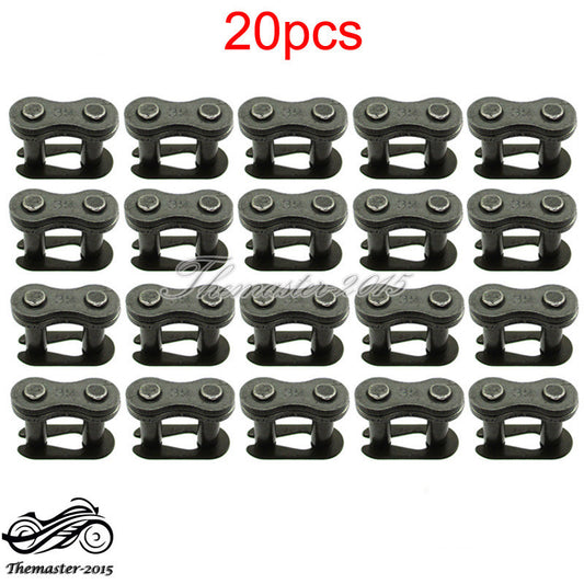 ya 2 6.26.2 20pcs #35 Master Chain Link For Baja Doodle Bug Motovox for Mini Bike Go Kart