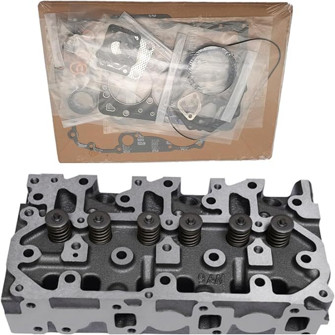 ya 27 7.2 Complete Cylinder Head  Full Gasket Kit For Yanmar 3TNV70 3D70E Engine