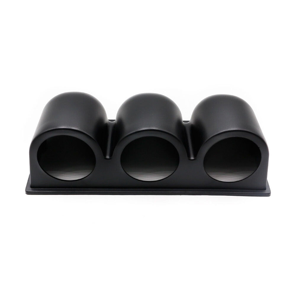 ya 5 8.7 2'' 52mm Universal Black ABS 3 Triple Dash Gauge Meter Pod Car Auto Mount Holder