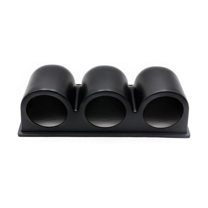 ya 5 8.7 2'' 52mm Universal Black ABS 3 Triple Dash Gauge Meter Pod Car Auto Mount Holder