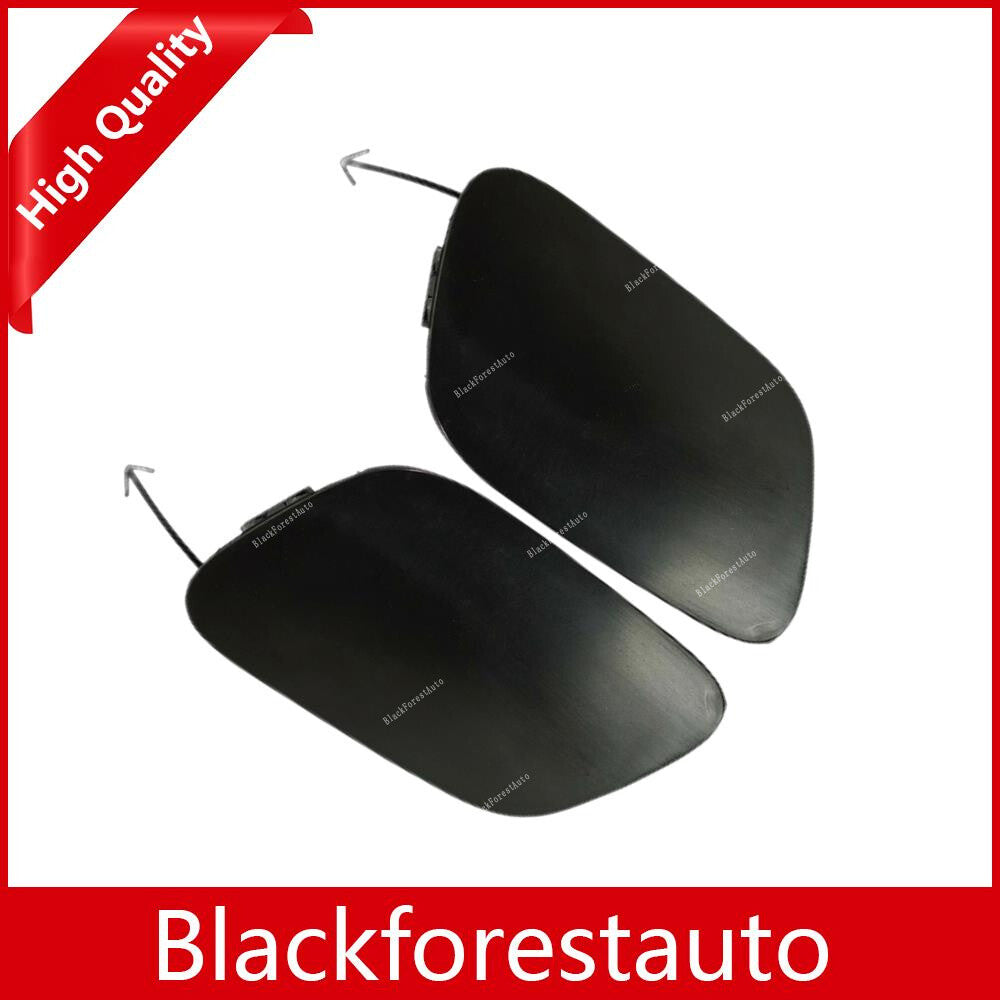 ya 27 6.18 2x Front RH&LH Bumper Grill Fog Light Tow Eye Cover for Toyota Prius 2019-2021