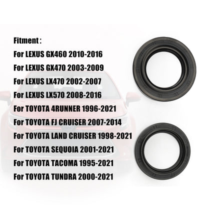 ya 5 8.7 Left+Right Front Drive Shaft Output Oil Seal for Toyota Tacoma for Lexus 90311-47013