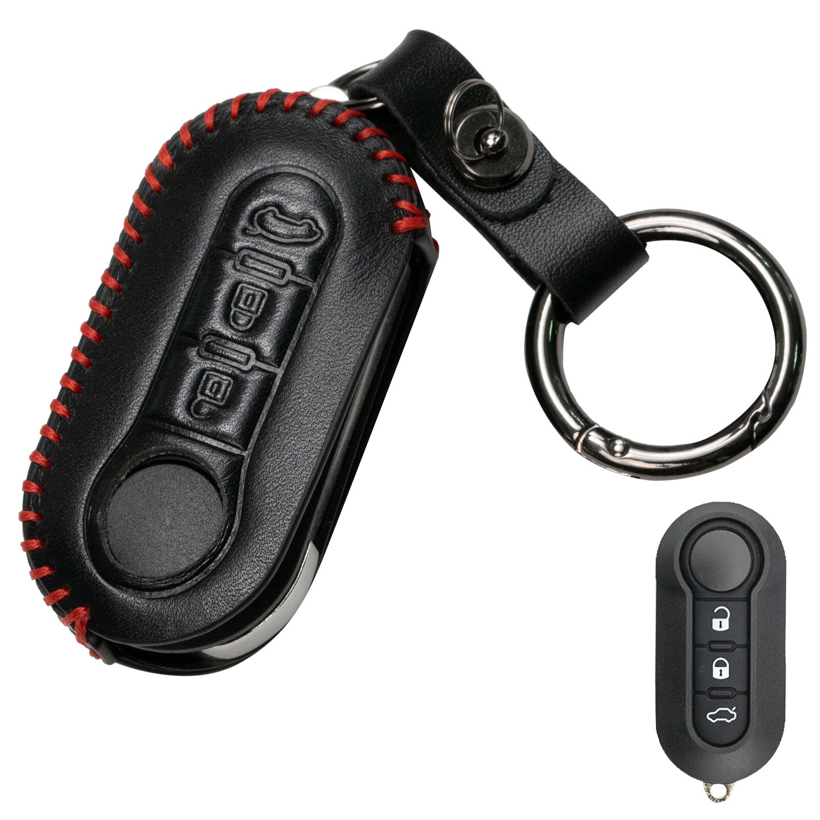ya 5 8.7 for Fiat 500 Ducato Doblo Punto 3 Button Remote Key Fob Repair Cover Case Shell